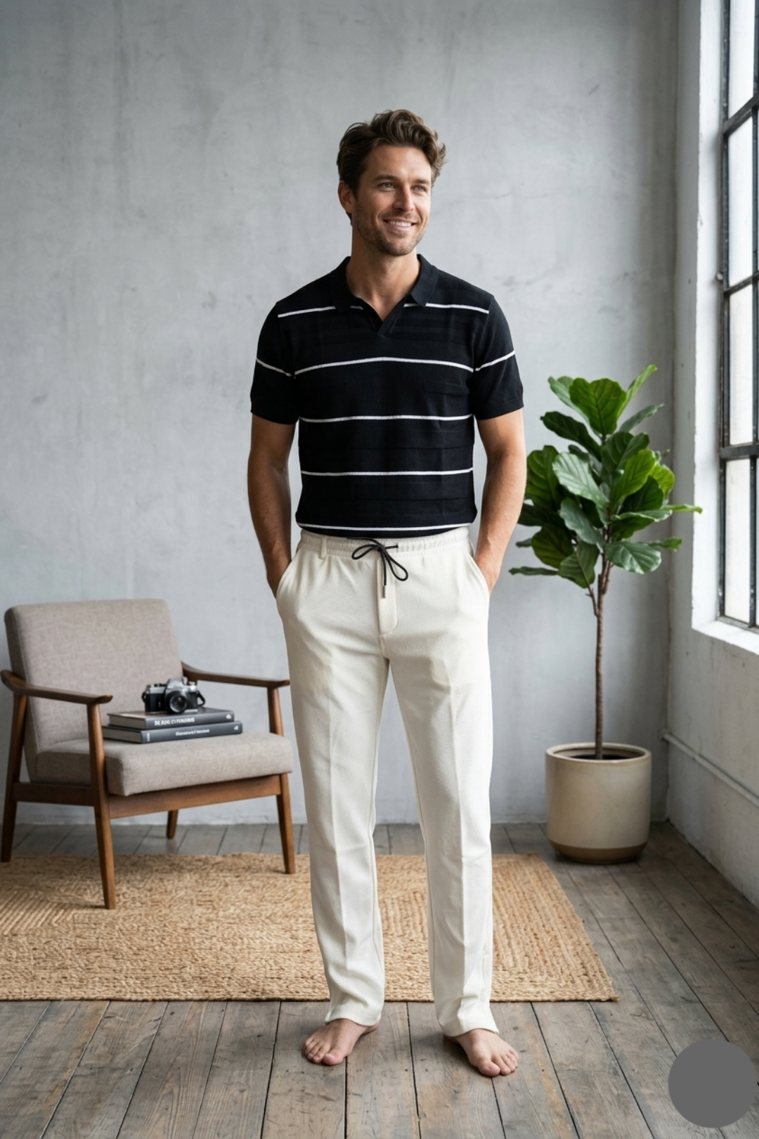 Taaroo Low Cut Baggy Trouser