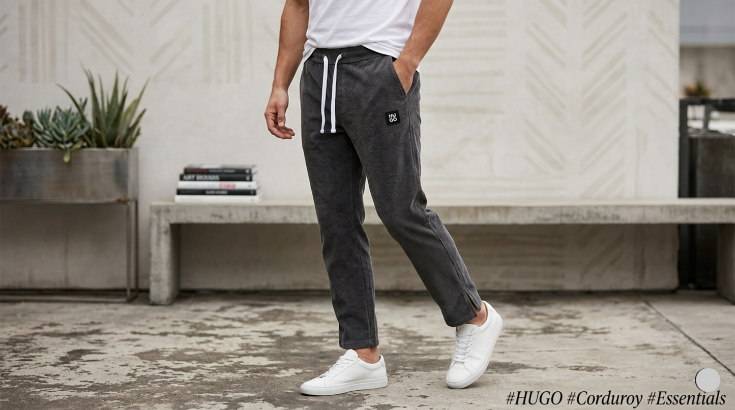 Taaroo Low Cut Baggy Trouser Matt Black