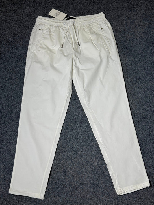 Taaroo Luxury White Cotton Pajama for Men | Best Quality Fabric